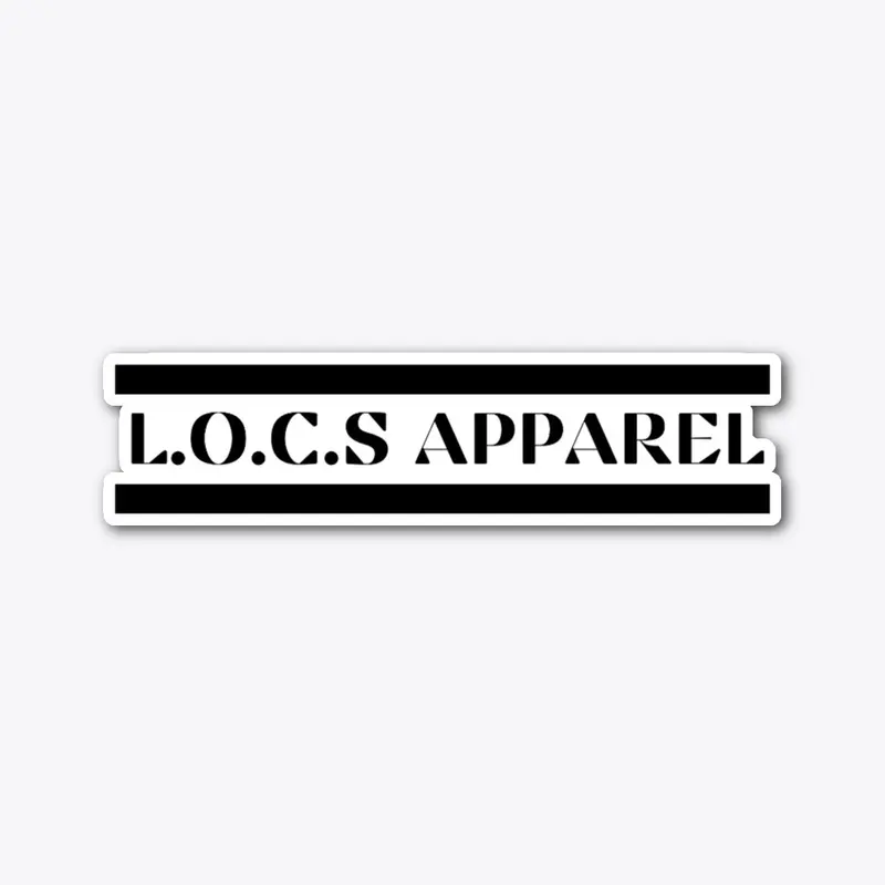 LOCS Apparel sticker